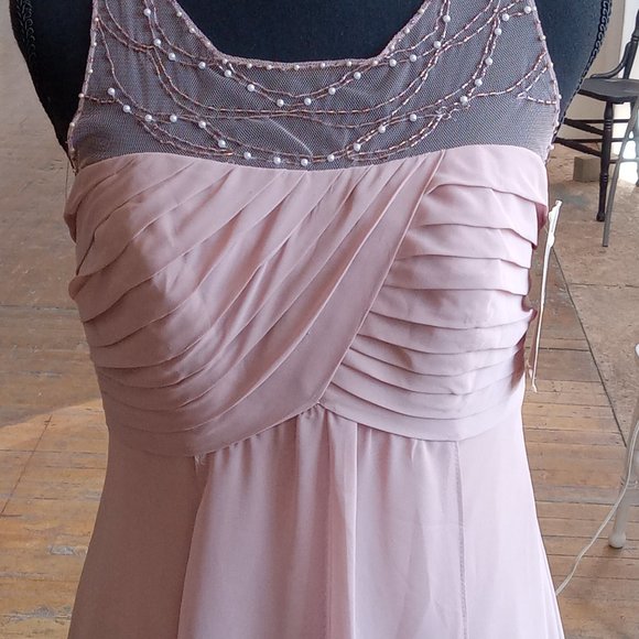 Light Tan bridal/Prom Gown - Picture 7 of 10